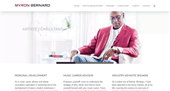 Desktop Screenshot of myronbernard.com